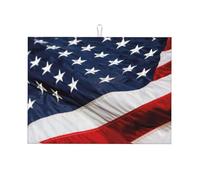 Tappetino scolapiatti con stampa bandiera americana per cucina, tappetino scolapiatti in microfibra, protezione assorbente per controsoffitto