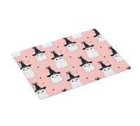 Tappetino scolapiatti con stampa di alpaca e strega, super assorbente, in microfibra, grande, per bancone della cucina, 45,7 x 61 cm, facile da pulire, decorazione per la casa