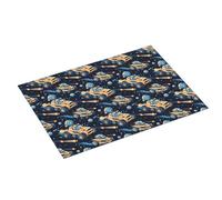 Tappetino scolapiatti con stampa di camion spaziali, super assorbente, in microfibra, grande tappetino scolapiatti per bancone della cucina, 45,7 x 61 cm, facile da pulire, decorazione per la casa