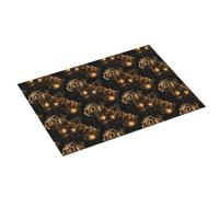 Tappetino scolapiatti con stampa di tigre, in microfibra, super assorbente, per bancone della cucina, 45,7 x 61 cm, facile da pulire, decorazione per la casa