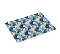 Tappetino scolapiatti con stampa di volpe stellata, in microfibra, super assorbente, per bancone della cucina, 45,7 x 61 cm, facile da pulire, decorazione per la casa
