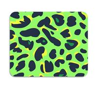Tappetino scolapiatti con stampa leopardata in pelliccia verde prato nero tappetino antiscivolo assorbente in terra diatomacea accessori per piano di lavoro, 60 x 50 cm