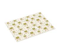 Tappetino scolapiatti con stampa rana danzante, super assorbente, in microfibra, grande, per bancone della cucina, 45,7 x 61 cm, facile da pulire, decorazione per la casa