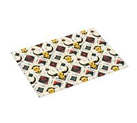 Tappetino scolapiatti con stampa retrò con teschio di capra, super assorbente, in microfibra, grande tappetino scolapiatti per bancone della cucina, 45,7 x 61 cm, facile da pulire, decorazione per la