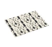 Tappetino scolapiatti con stampa retrò di teste di pecora, per bancone della cucina, 45,7 x 61 cm, assorbente in microfibra, tappetino antiscivolo per scolapiatti con anello per appendere