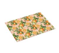 Tappetino scolapiatti con stampa rosa chiaro, in microfibra, super assorbente, per bancone della cucina, 45,7 x 61 cm, facile da pulire, decorazione per la casa