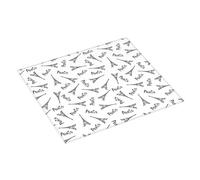 Tappetino scolapiatti con Torre Eiffel Paris, 40,6 x 45,7 cm, assorbente per cucina, tappetino scolapiatti natalizio con anello per appendere