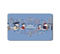 Tappetino scolapiatti con uccelli patriottici, per bancone della cucina, tappetino in gomma assorbente blu Celebration, tappetino in stile vintage festivo per protezione bancone della cucina, 30,5 x