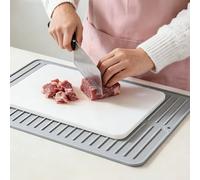 Tappetino scolapiatti costruito per gestire la routine dei carichi della cucina supportando un'efficiente rimozione dell'umidità (40 x 45,8 cm)