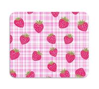 Tappetino scolapiatti e griglia antiscivolo assorbente in terra diatomacea con fragole rosse, decorazione per piano di lavoro della cucina, 59,9 x 50 cm
