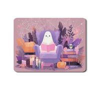 Tappetino scolapiatti fantasma per bancone della cucina, in gomma assorbente, motivo zucca viola, tappetino scolapiatti per Halloween, comodo tappetino per asciugare il bancone della cucina, 45,7 x 61