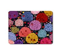Tappetino scolapiatti floreale per bancone della cucina, colorato coccinella fiore assorbente in gomma scolapiatti tappetino scolapiatti tappetino per cucina primaverile tappetino per asciugatura per