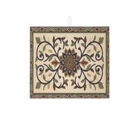 Tappetino scolapiatti floreale per bancone della cucina, tappetino scolapiatti assorbente a foglia vintage, tappetino scolapiatti autunnale in microfibra per protezione bar 40,6 x 45,7 cm