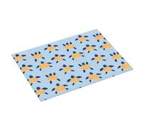 Tappetino scolapiatti grande con stampa di tartarughe marine per bancone della cucina, 45 x 61 cm, in microfibra assorbente, tappetino per scolapiatti da cucina, tappetino antiscivolo con anello per