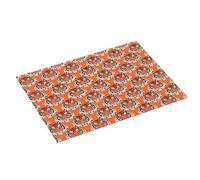 Tappetino scolapiatti grande con stampa di testa di tigre arancione, per bancone della cucina, 45,7 x 61 cm, in microfibra assorbente, tappetino antiscivolo per scolapiatti con anello per appendere