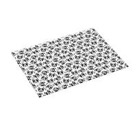 Tappetino scolapiatti grande per bancone della cucina, 45,7 x 61,7 cm, in microfibra assorbente, divertente, simpatico bulldog francese, tappetino per scolapiatti con anello per appendere