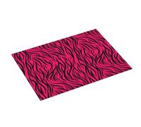 Tappetino scolapiatti grande per bancone della cucina, 45,7 x 61 cm, alla moda, stampa zebrata, assorbente, in microfibra, per bancone della cucina, tappetino antiscivolo con anello per appendere