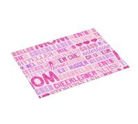 Tappetino scolapiatti grande per bancone della cucina, 45,7 x 61 cm, assorbente, con scritta "Best Mom ever", tappetino in microfibra per scolapiatti con anello per appendere