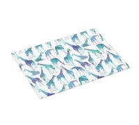 Tappetino scolapiatti grande per bancone della cucina, 45,7 x 61 cm, assorbente, in microfibra, motivo giraffa, tappetino per scolapiatti con anello per appendere