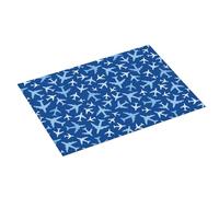 Tappetino scolapiatti grande per bancone della cucina, 45,7 x 61 cm, assorbente, motivo: aeroplani nel cielo, tappetino per scolapiatti in microfibra con anello per appendere