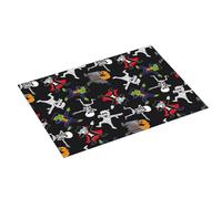 Tappetino scolapiatti grande per bancone della cucina, 45,7 x 61 cm, assorbente, motivo mummia zombie, tappetino scolapiatti in microfibra con anello per appendere