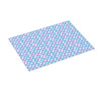 Tappetino scolapiatti grande per bancone della cucina, 45,7 x 61 cm, assorbente, motivo squame di pesce blu e rosa, tappetino alla moda per bancone della cucina, tappetino in microfibra con anello per