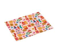 Tappetino scolapiatti grande per bancone della cucina, 45,7 x 61 cm, assorbente, per cibo, uova, pane, patatine fritte, tappetino in microfibra con anello per appendere