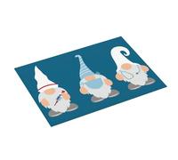 Tappetino scolapiatti grande per bancone della cucina, 45,7 x 61 cm, assorbente, tappetino per scolapiatti da infermiere, dottori, gnomi, tappetino in microfibra con anello per appendere