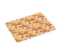 Tappetino scolapiatti grande per bancone della cucina, 45,7 x 61 cm, con graziosa stampa capibara, in microfibra, assorbente, tappetino per scolapiatti da cucina, tappetino antiscivolo con anello per