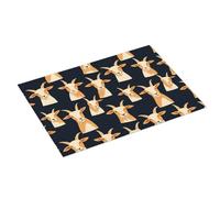 Tappetino scolapiatti grande per bancone della cucina, 45,7 x 61 cm, con stampa di capra, assorbente, in microfibra, tappetino per cucina, antiscivolo, con passante per appendere