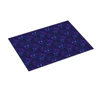 Tappetino scolapiatti grande per bancone della cucina, 45,7 x 61 cm, con stampa di testa di lupo cyber e testa di lupo, assorbente, in microfibra, tappetino antiscivolo con anello per appendere
