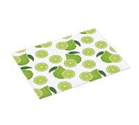 Tappetino scolapiatti grande per bancone della cucina, 45,7 x 61 cm, in microfibra assorbente, tappetino per scolapiatti con anello per appendere il bancone della cucina, colore: verde bosco