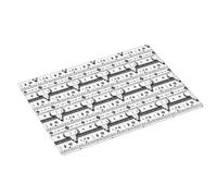 Tappetino scolapiatti grande per bancone della cucina, 45,7 x 61 cm, motivo teschio di capra, assorbente, in microfibra, tappetino per scolapiatti da cucina, tappetino antiscivolo con anello per