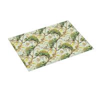 Tappetino scolapiatti grande per bancone della cucina, 45,7 x 61 cm, stampa camaleonte, assorbente, in microfibra, tappetino antiscivolo con passante per appendere