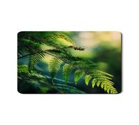Tappetino scolapiatti in gomma assorbente ispirato alla natura verde, decorazione primaverile per cucina, tappetino ecologico per asciugare il piano di lavoro, 30,5 x 50,8 cm