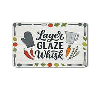 Tappetino scolapiatti in gomma colorata assorbente per frusta per bancone della cucina, tappetino scolapiatti in gomma colorata per cucina stagionale, tappetino scolapiatti per bancone della cucina