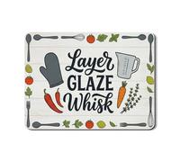 Tappetino scolapiatti in gomma colorata assorbente per frusta per bancone della cucina, tappetino scolapiatti in gomma assorbente per cucina stagionale, tappetino scolapiatti per bancone della cucina