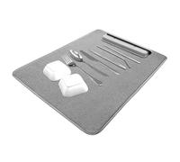 Tappetino scolapiatti in microfibra assorbente grande, tappetino scolapiatti per bancone della cucina, per caffetteria, utensili, tazze, pentole, padelle, casa, appartamento, ristorante, fattoria