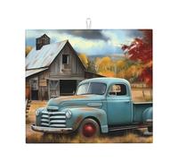 Tappetino scolapiatti in microfibra per bancone della cucina, super assorbente, lavabile in lavatrice, 40,6 x 45,7 cm