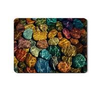 Tappetino scolapiatti in pietra colorata per bancone della cucina, tappetino in gomma assorbente con motivo vibrante roccia, tappetino decorativo in pelle PU per bar 45,7 x 61 cm