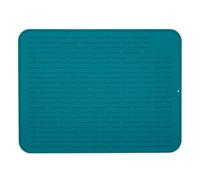 Tappetino scolapiatti in silicone antiscivolo per piatti in silicone facile adatto per cucina e conservazione, mantiene il piano di lavoro asciutto e che i piatti si asciughino rapidamente (verde)
