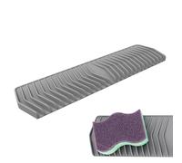 Tappetino scolapiatti in silicone, antiscivolo, resistente al calore, ad | Pieghevole Casa Piatto Pad 33 X 7,6 cm Organizzatore Spugna Holder Vassoio Piatto Rubinetto Splash Drip per Cucina Coun