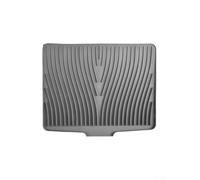 Tappetino scolapiatti in silicone con design innovativo per cucina, antiscivolo e resistente all'acqua, soluzione perfetta per asciugare i piatti (grigio)