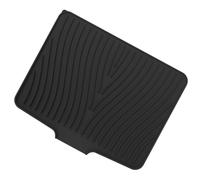 Tappetino scolapiatti in silicone per piatti, 40 x 33 cm, resistente al calore, accessorio da cucina per riporre pentole, padelle e posate