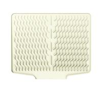 Tappetino scolapiatti in silicone, resistente al calore, facile da pulire,