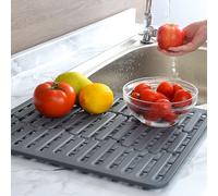Tappetino Scolapiatti in Silicone Resistente al Calore Grande Dimensione Asciuga