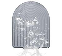 Tappetino scolapiatti in silicone, tappetino scolapiatti da bancone, grande capacità, resistente al calore, ad asciugatura rapida, per ciotole, dischi, tazze, utensili da cucina