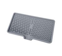 Tappetino scolapiatti in silicone, tappetino scolapiatti per lavello da cucina, scolapiatti in silicone, protezione assorbente per asciugatrice, tappetino antigoccia, per drenaggio, bagno, dormitorio