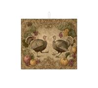 Tappetino scolapiatti in Turchia per bancone della cucina, tappetino assorbente per scolapiatti autunnale, tappetino in microfibra per il Ringraziamento, protezione per la cucina, 40,6 x 45,7 cm