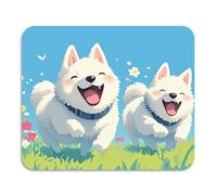 Tappetino scolapiatti lavabile e assorbente con cani husky in terra di diatomee, 60 x 50 cm